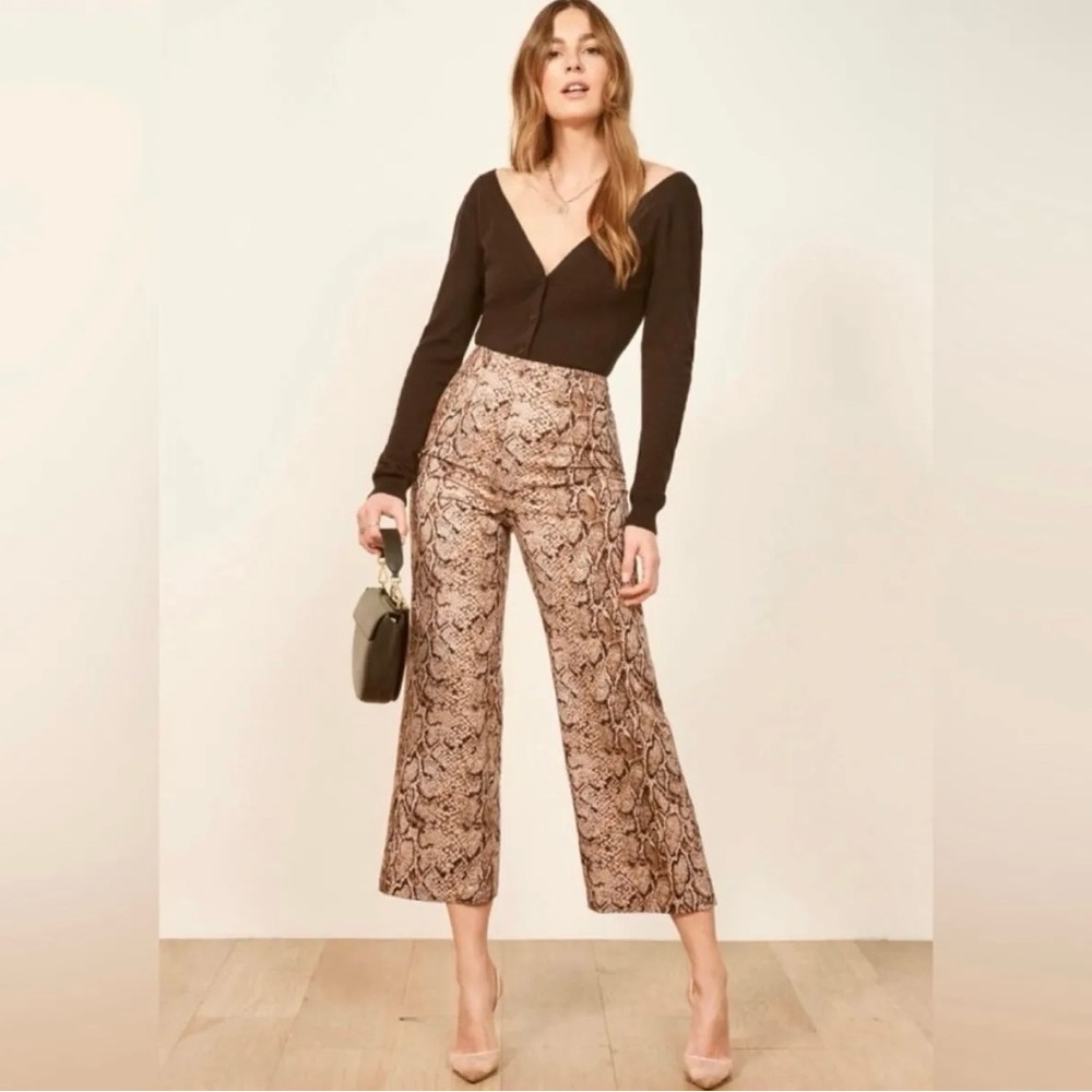 Reformation MSRP $158 Marlon Pants in Mamba - Size 2